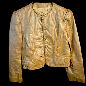 Hip Retro Leathermaster brown leather Jacket